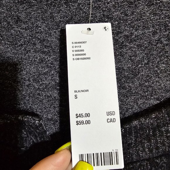 🏷️NWT UO Lounge Set! Tate Cozy Knit Layered Top & Mini Skort Set In Black - S/M - Picture 11 of 16